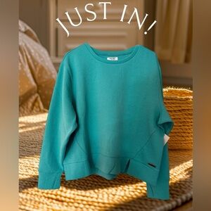 NWT- Teal Nine West Active Women's Sweater
